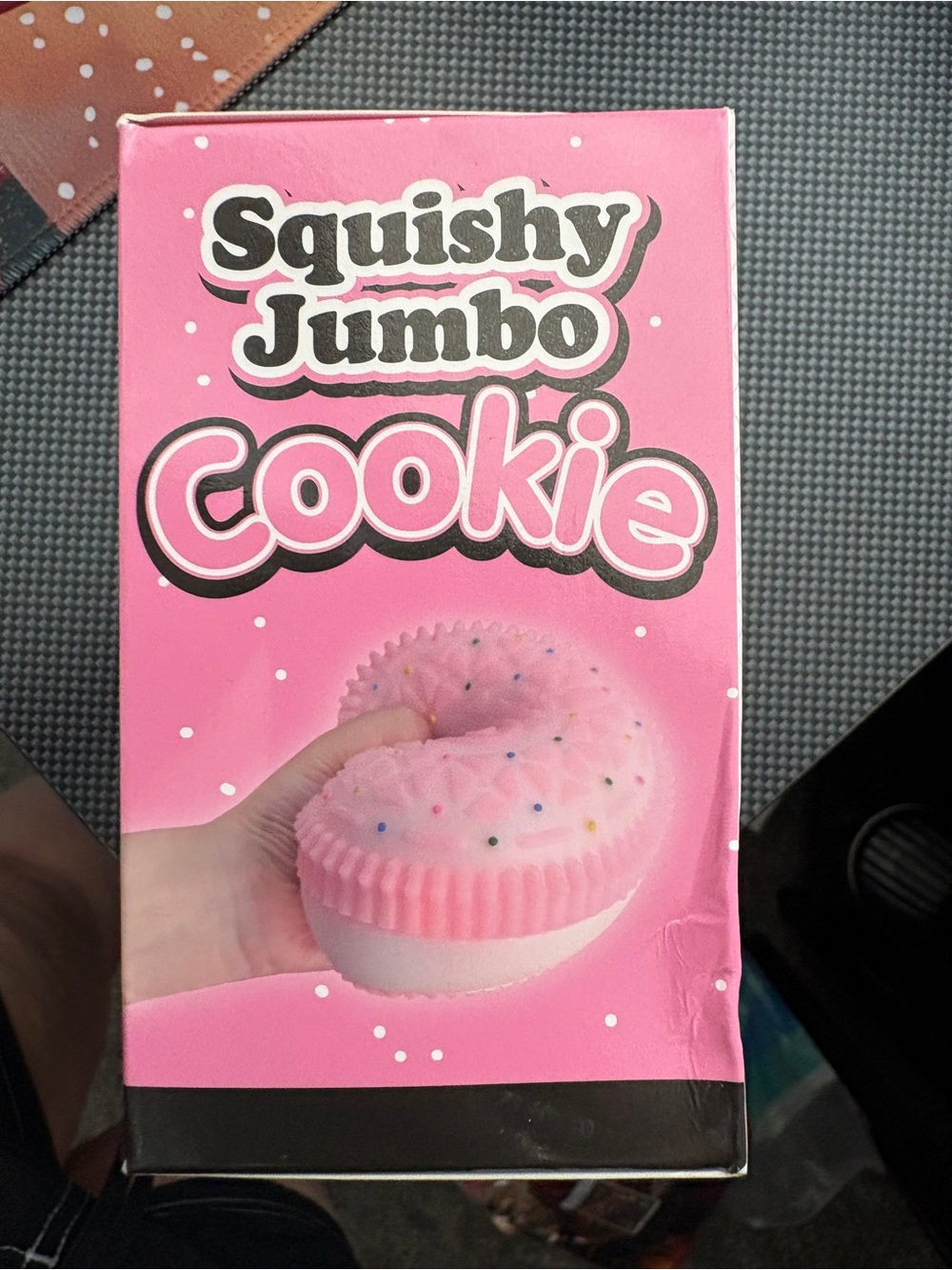 Cookie Stress Toy - Pink